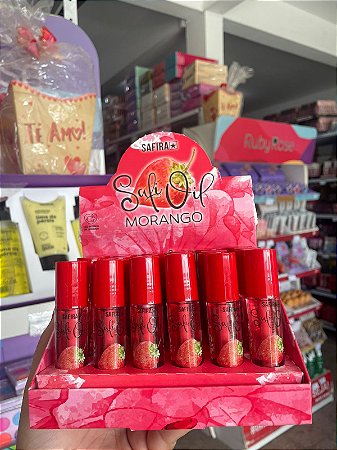 LIP OIL MORANGO SAFIRA