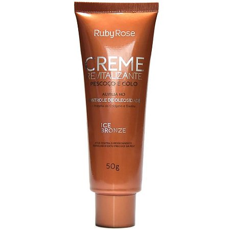 Creme Revitalizante Ice Bronze Pescoço E Colo - Ruby Rose