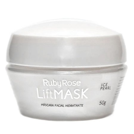Mascara Facial Lift Mask Ice Pearl Hidratante e Nutritiva Ruby Rose