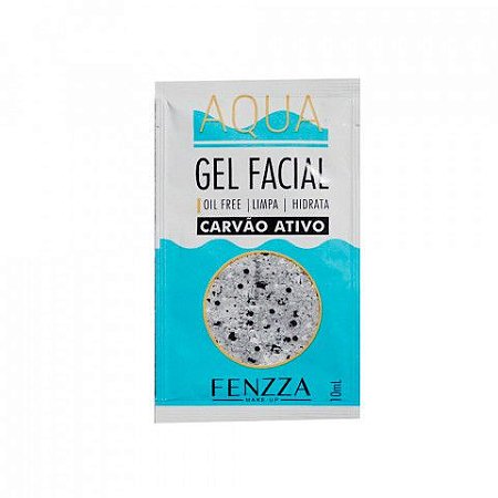 Mascara Facial Aqua Gel Carvão Ativado 10g Fenzza