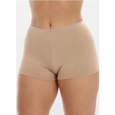 Anágua Short Curto Íntimo Segunda Pele Liso Feminino Short Para Saia e Vestido