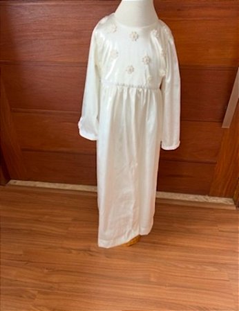 Vestido de Anjo Bordado
