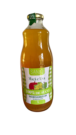 Suco de Uva Branco e Maça Sanjo