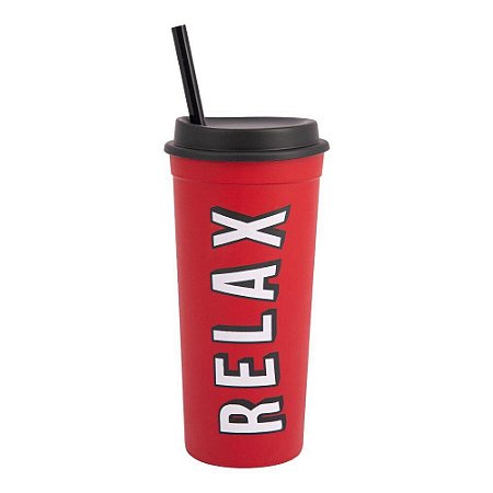 Copo Canudo Slim - Relax