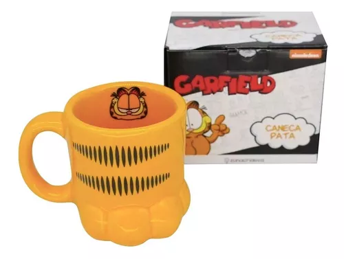 Caneca 3D  Formato Pata Garfield