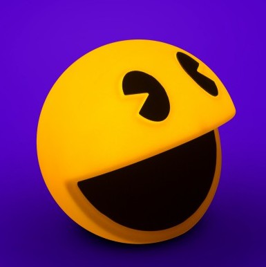 Luminária Pac Man Rendo Amarelo