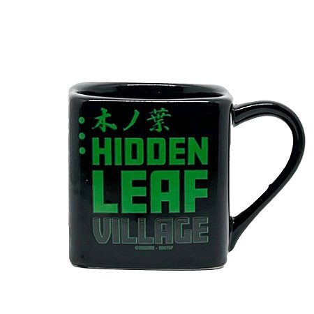 Caneca Quadrada - Naruto Konoha