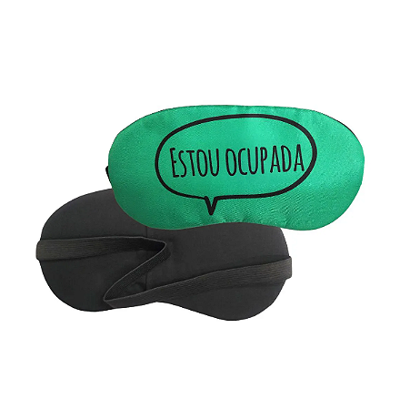 Mascara descanso - Com bolsa Gel - Estou Ocupada