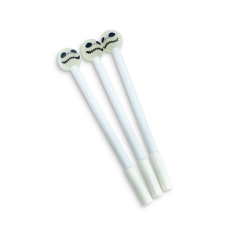 Caneta Divertida - Jack Skellington Branco