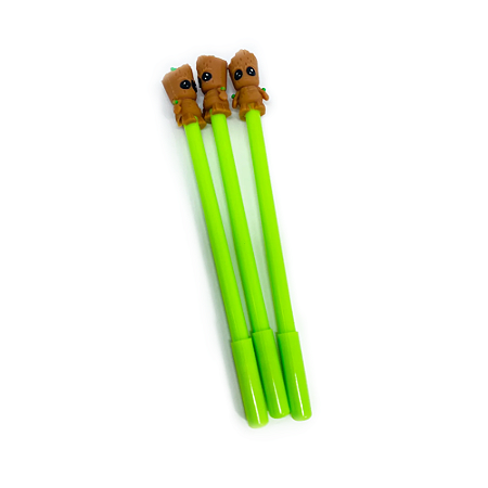 Caneta Divertida - Groot Verde