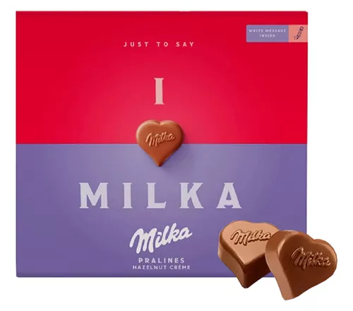 Caixa I Love Milka
