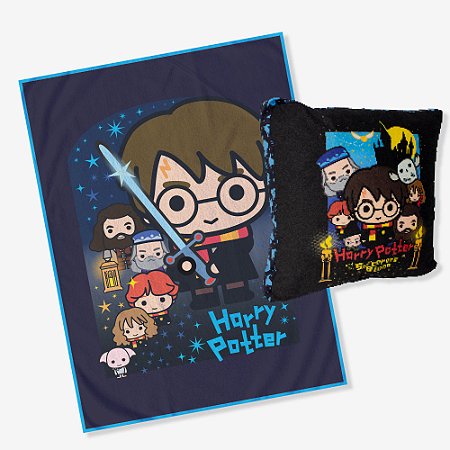 Almofada com Manta Harry Potter