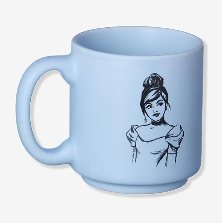 Caneca Mini Tina - Princesa Cinderela