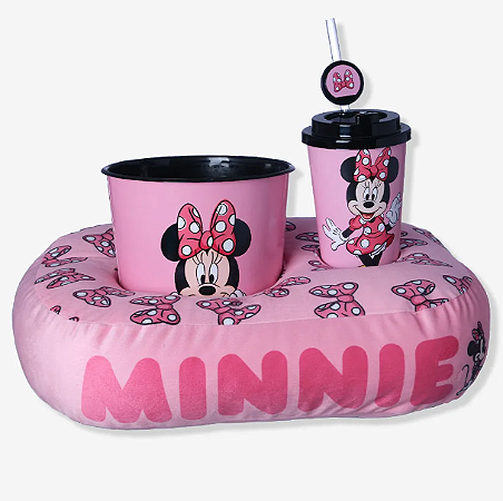Kit Almofada de Pipoca - Minnie