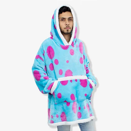 Cobertor com Mangas Hoodie Sulley - JUVENIL
