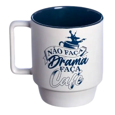 Caneca Tina - Não faça Drama , Faça Café