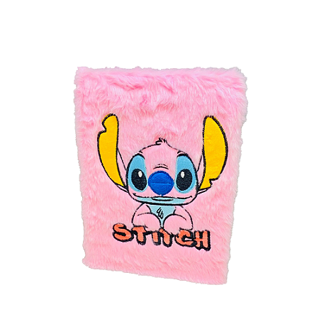 Caderno Fofinho Com Linhas - Stitch