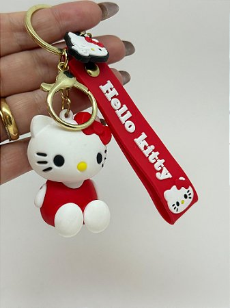Chaveiro Hello Kitty - Vermelha