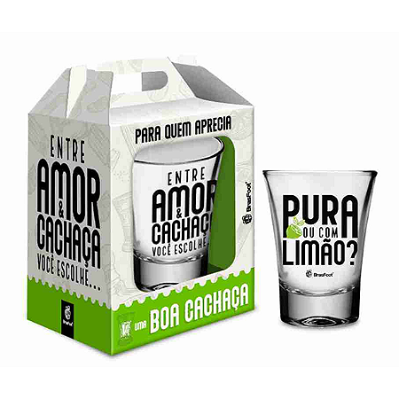 Copo Dose - Entre Amor e Cachaça
