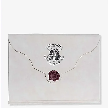 Caderno Com imã Carta Hogwarts