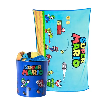 Kit Balde + Manta - Super mario bros
