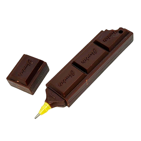 Caneta Divertida - Chocolate