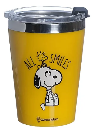 Copo Viagem Snap 300 Ml  - Snoopy