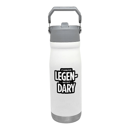Garrafa Térmica 650 Ml - Legendário