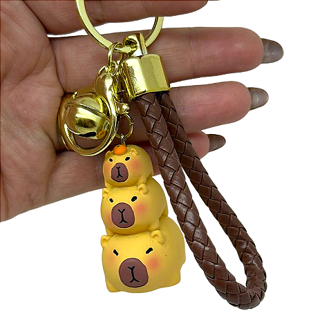 Chaveiro Capivara - Trio