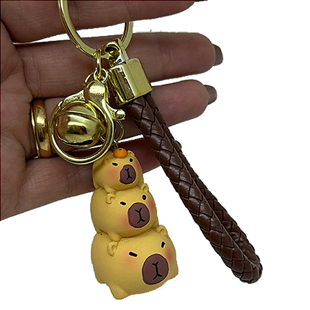 Chaveiro Capivara - Trio