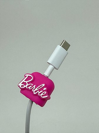 Protetor de Cabo Usb e Carregador - Barbie