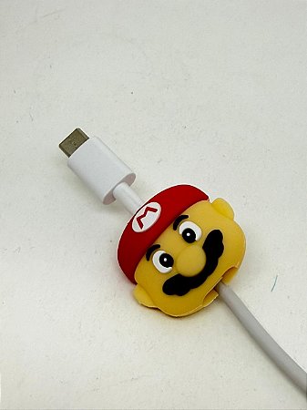 Protetor de Cabo Usb e Carregador - Mario