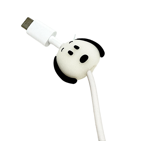 Protetor de Cabo Usb e Carregador - Snoopy