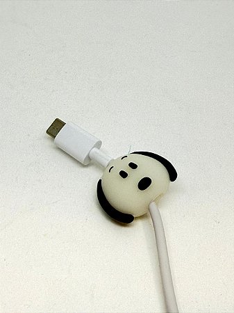 Protetor de Cabo Usb e Carregador - Snoopy