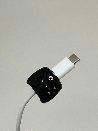 Protetor de Cabo Usb e Carregador - Controle Playstation Preto