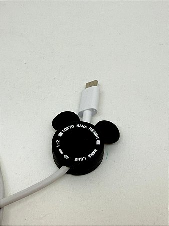 Protetor de Cabo Usb e Carregador - Mickey