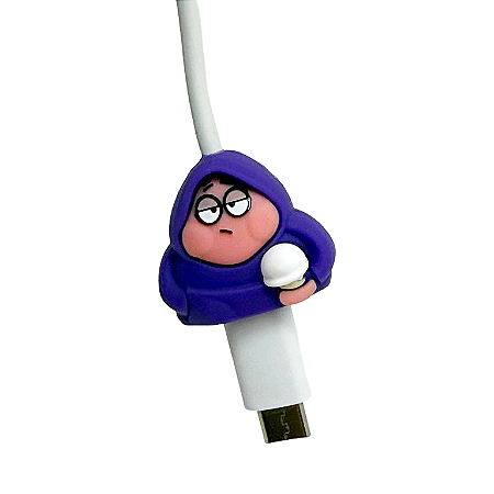 Protetor de Cabo Usb e Carregador - Bob Esponja - Patrick