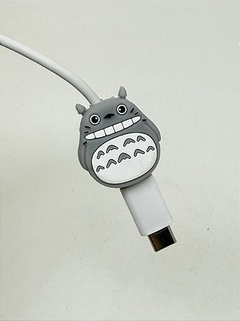 Protetor de Cabo Usb e Carregador - Totoro