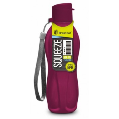 Squeeze Matte 600 Ml - Bordo