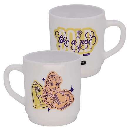 Caneca Snow 250ml princesa Bela