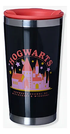 Copo Viagem Tony 400 Ml - Hogwarts Sticker