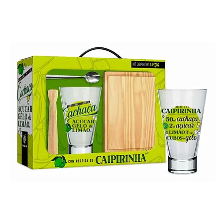 Copo Caipirinha Long 400ml - Receita de Caipirinha