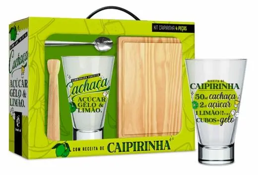 Copo Caipirinha Long 400ml - Receita de Caipirinha