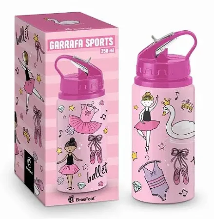 Garrafa Alumínio 350 ml - Bailarina