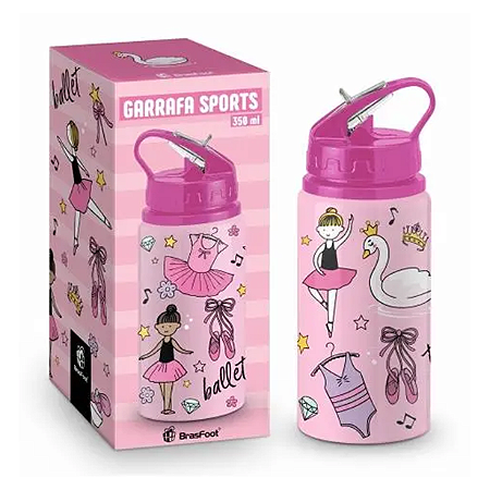 Garrafa Alumínio 350 ml - Bailarina