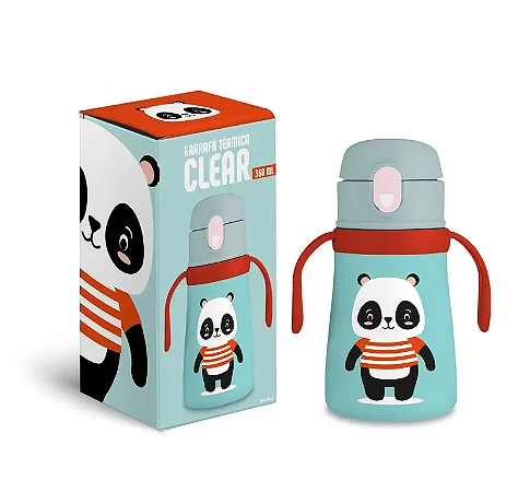 Garrafa Térmica Clean 360ml - Panda