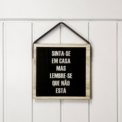 Quadro - Sinta-se em casa