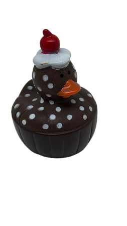 Pato Cupcake - Marrom