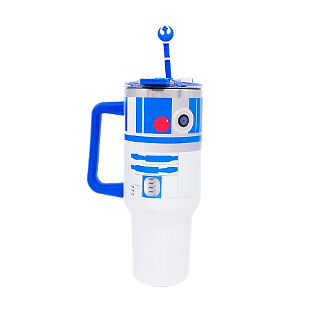 Canecão Tumbler C/ Pingente 1,15 Lt - R2D2 Star Wars
