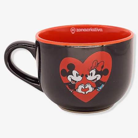 Caneca Bobby - Mickey e Minnie Namorados